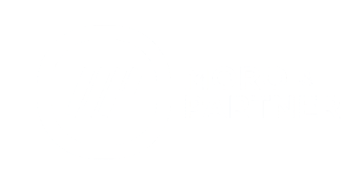 Logo bianco Moro & Partner